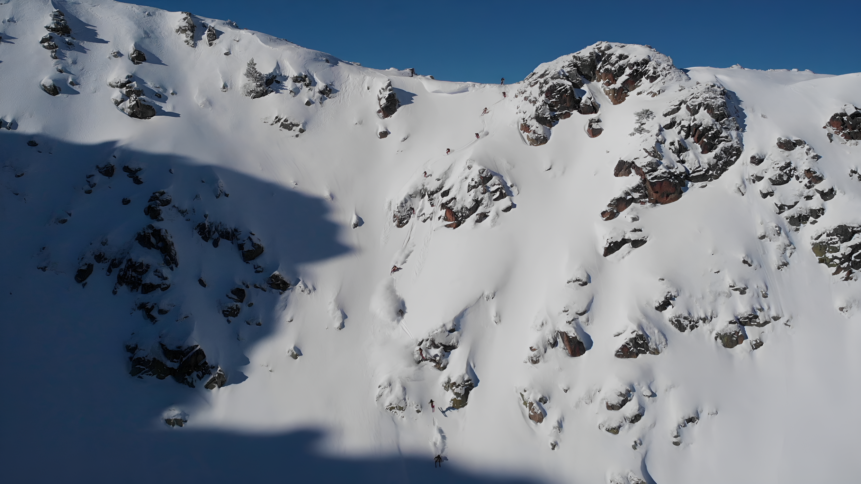 Ligne freeride Face Est